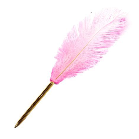 feather pen pink 1